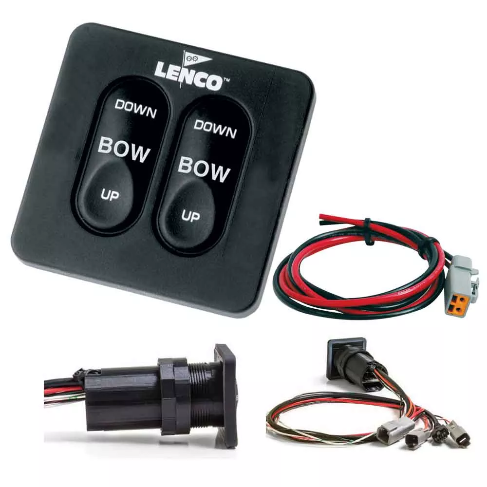 Lenco Standard Integrated Tactile Switch Kit w /Pigtail f /Single Actuator Systems [15169-001]