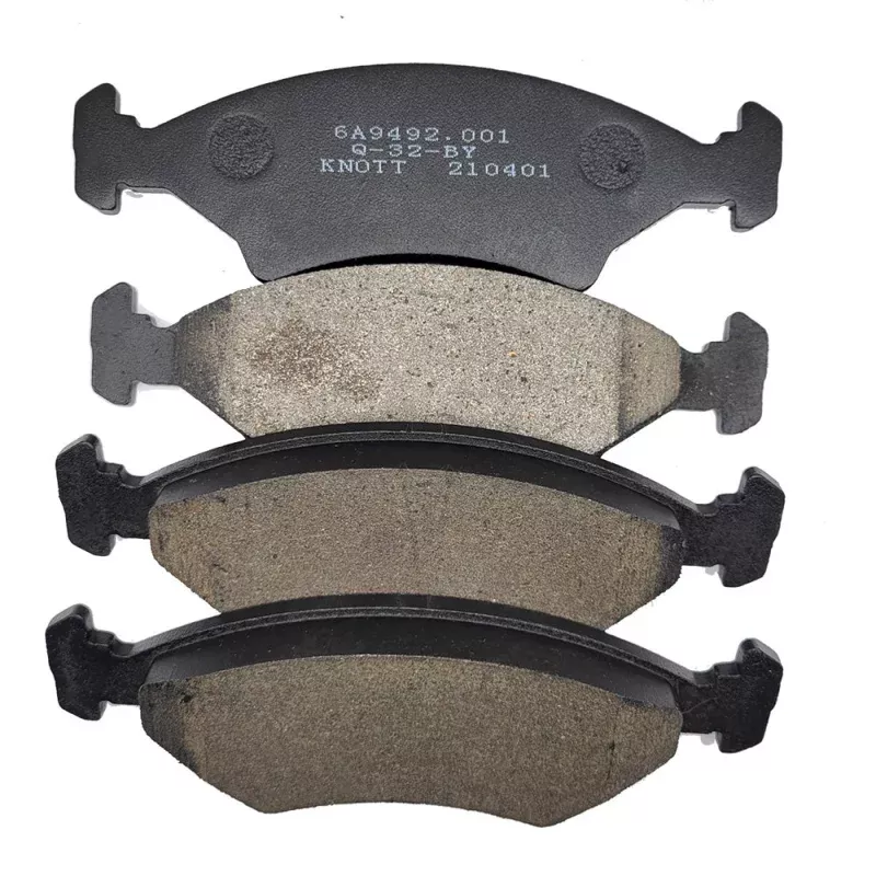 Load Rite by Knott Brake Pads 1012" Disc Full Axle 2 Sets InnerOuter [4265.65K]