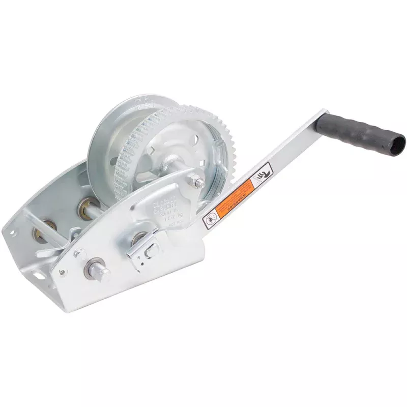 Load Rite Two-Speed Trailer Winch - 3200lbs - 25' Strap - 8" Handle [6089.29]