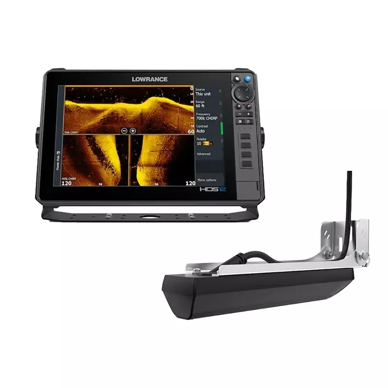 Lowrance HDS PRO 12″ Fishfinder Chartplotter with C-MAP Discover OnBoard and HD Transducer Limited Time