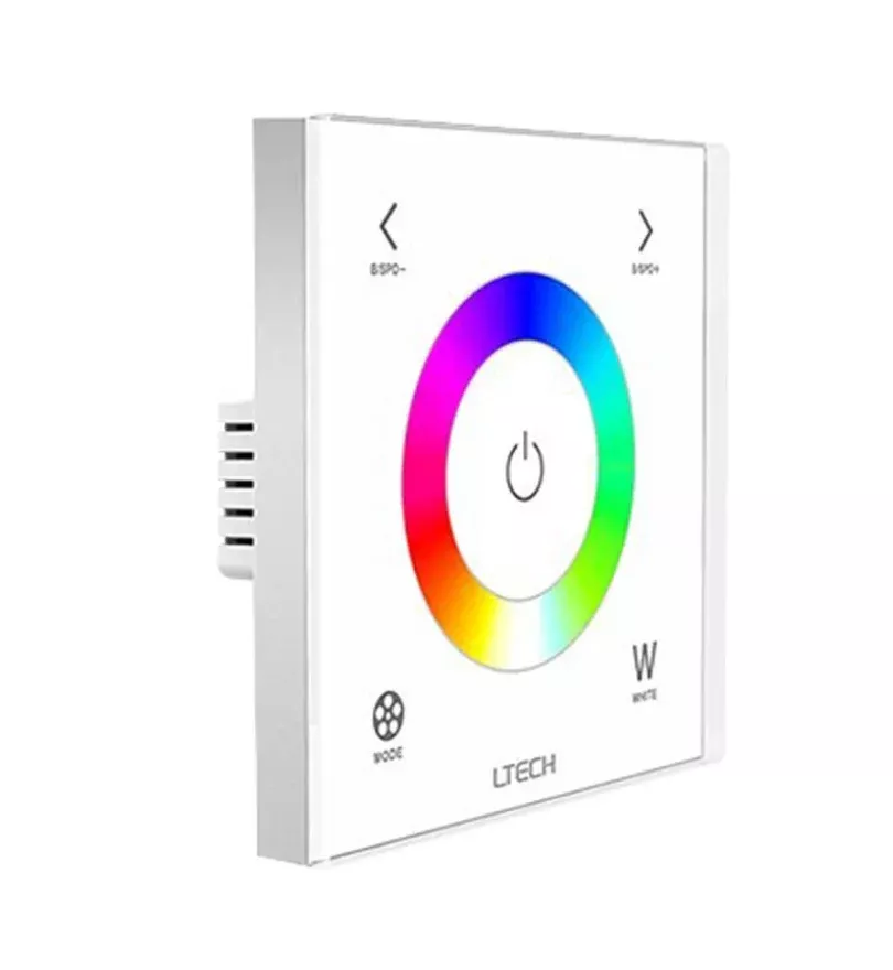 Ltech EX4S Wireless RF/DMX512 Single-zone Touch Panel - RGBW