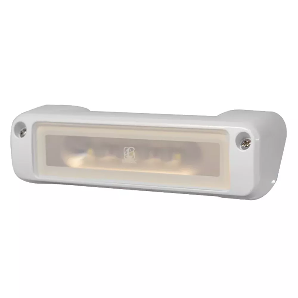Lumitec Perimeter Light - White Finish - White /Red Dimming [101477]