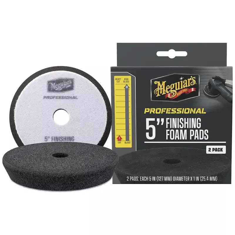 Meguiar‘s Professional 5″ Finishing Foam Pads *2-Pack [M5FFP2] Latest