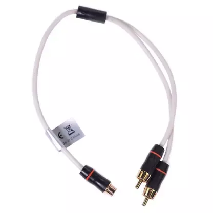 Must Have Fusion Performance RCA Cable Splitter – 1 Female to 2 Male – .9‘