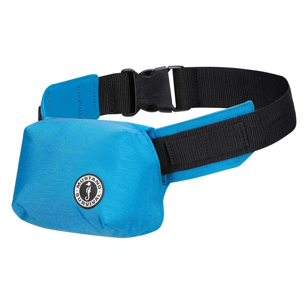 Mustang Minimalist Inflatable Belt Pack – Azure Blue – Manual