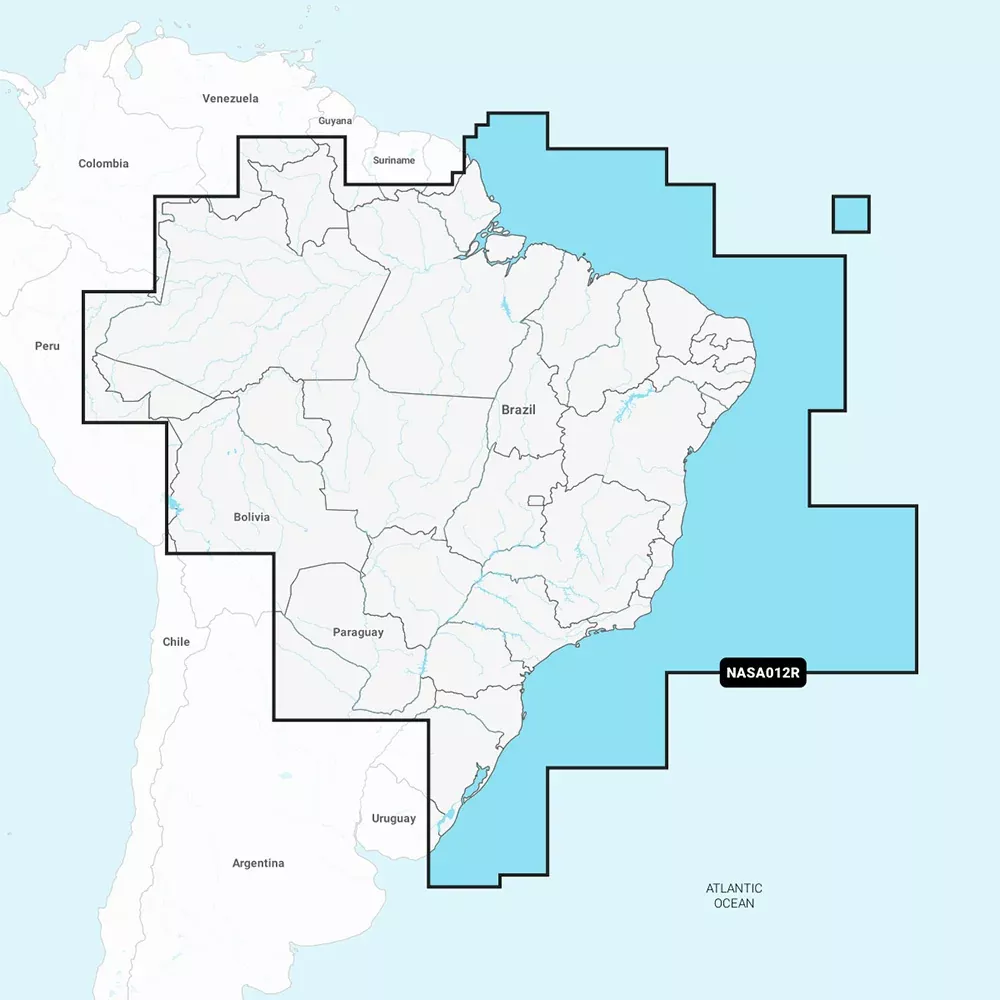 Navionics NASA012R – Brazil – Navionics+ [010-C1461-30]