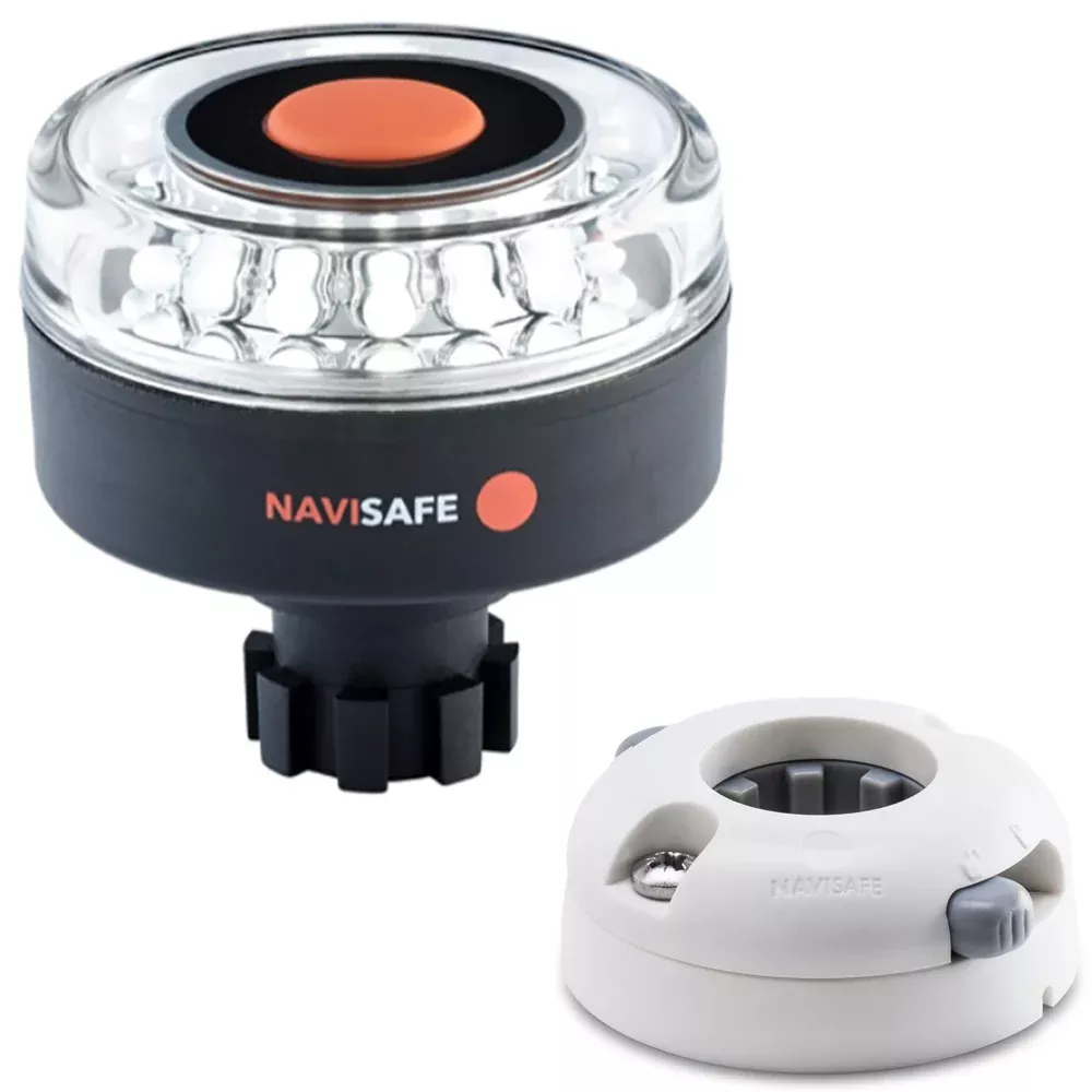 Navisafe Navilight 360 2NM w/Navibolt BaseHorizontal Mount - White
