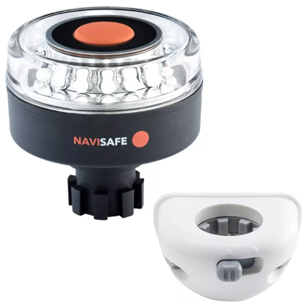 Navisafe Navilight 360 2NM w/Navibolt BaseVertical Mount - White