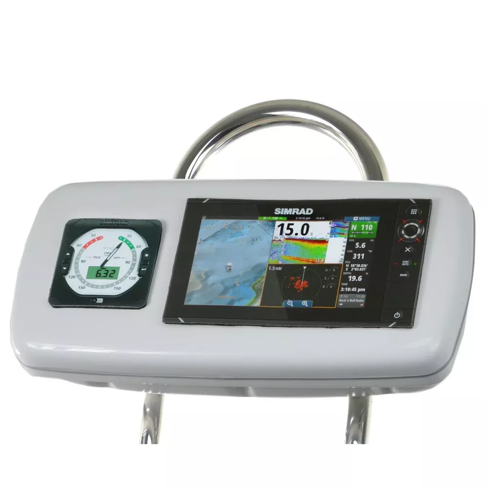 NavPod GP1040-13 SystemPod Pre-Cut f/Simrad NSS9 evo2 or B&G Zeus 9 & 1 Instrument f/9.5" Wide Guard