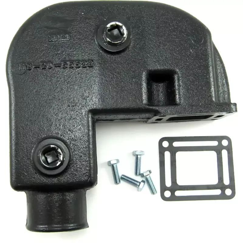 New Release Mercruiser 4-Cylinder Exhaust Riser, 2-1/2 inch