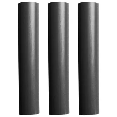 Pacer Battery Cable Heat Shrink Tubing - 1" x 12" - Black (3-Pieces)