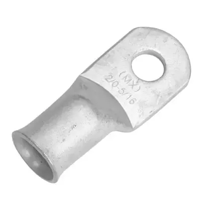 Pacer Tinned Lug 2/0 AWG – 5/16″ Stud Size – 10 Pack – TAE2/0-56R-10 Fresh Stock