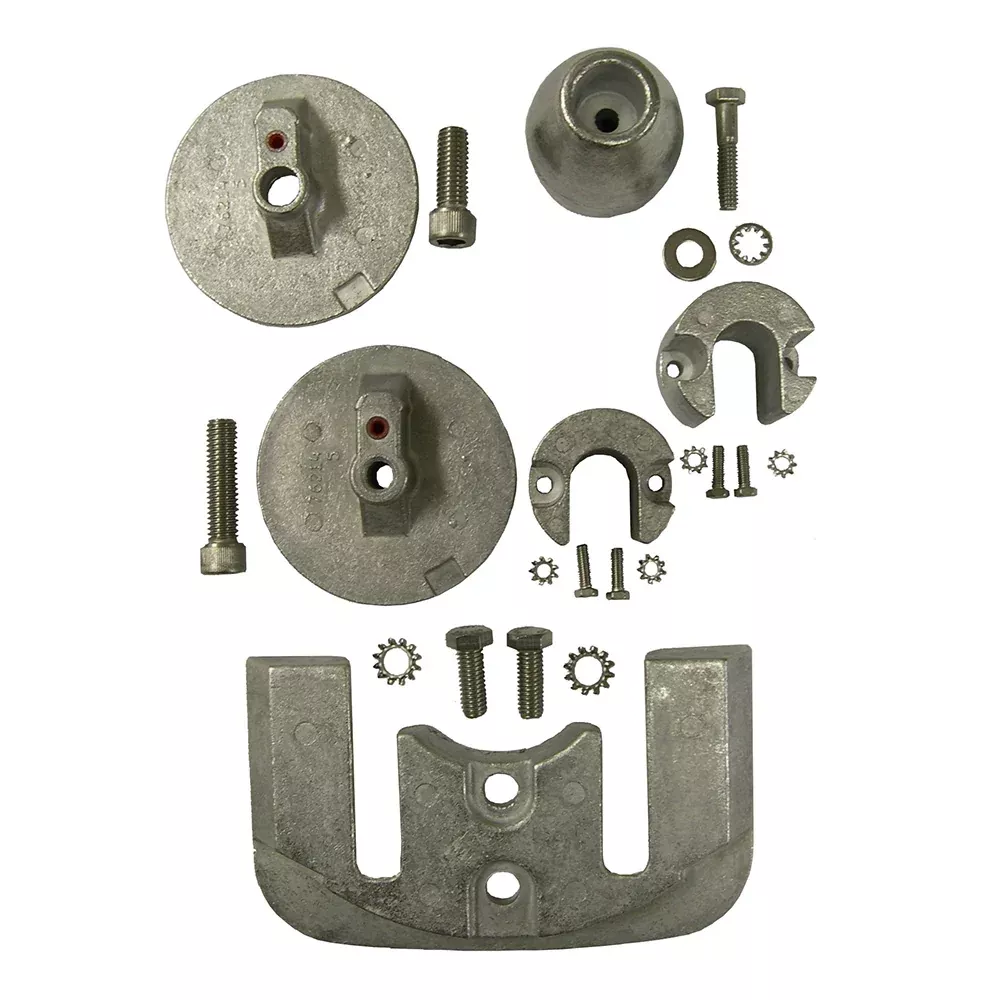 Performance Metals Mercruiser Bravo 3 (2004Later) Complete Anode Kit - Aluminum [10165A]