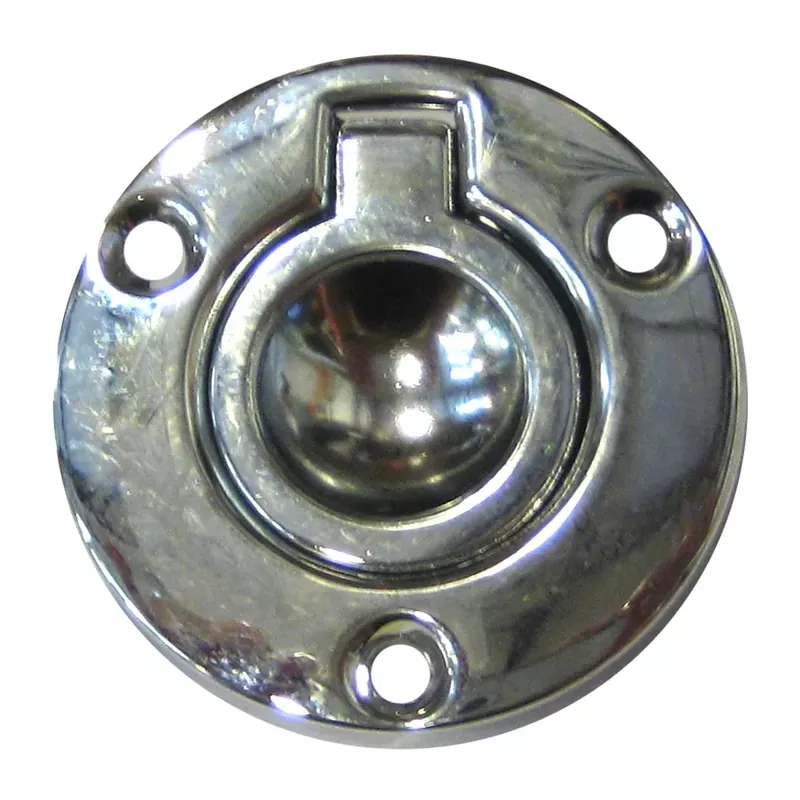 Perko Round Flush Ring Pull – 2″ – Chrome Plated Zinc [1232DP2CHR] Best Seller