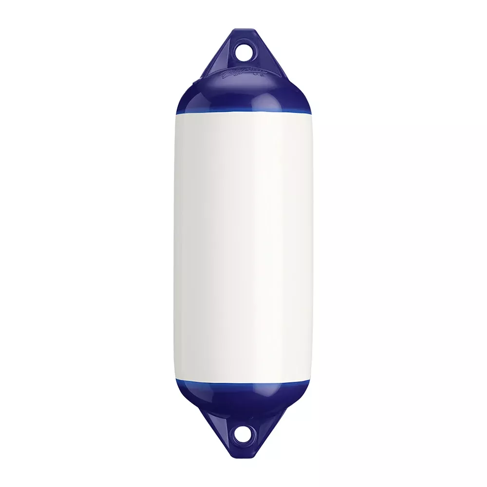 Polyform F-2 Twin Eye Fender 8.2" x 25" - White