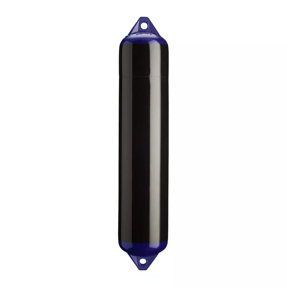 Polyform F-4 Twin Eye Fender 8.5" x 40.5" - Black
