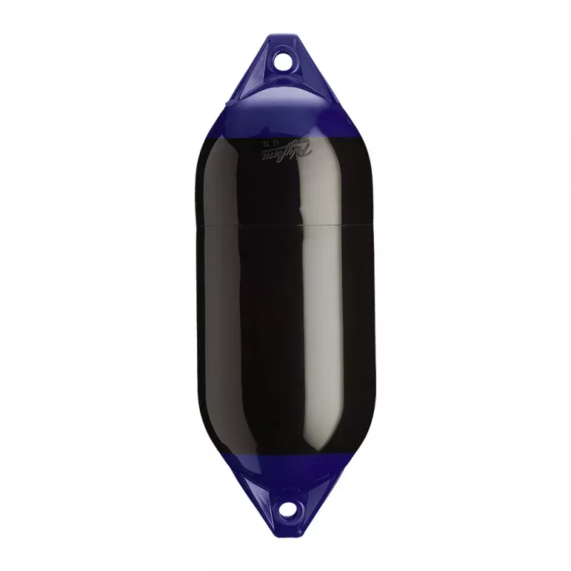 Polyform F-5 Twin Eye Fender 11" x 30" - Black [F-5 BLACK]