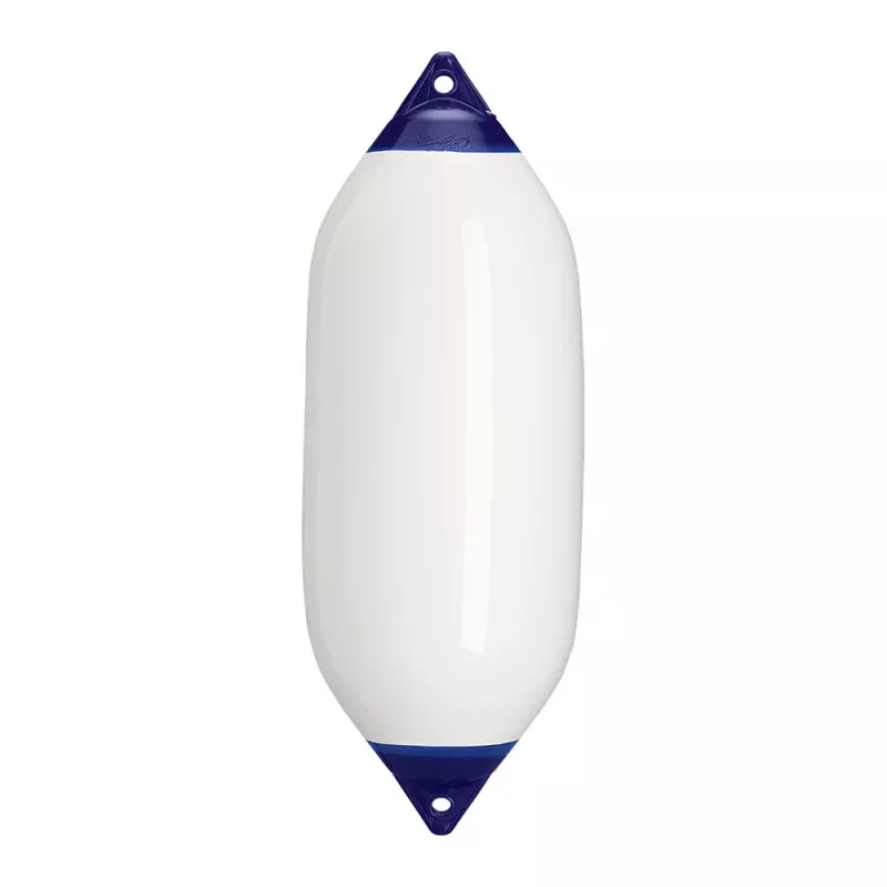 Polyform F-7 Twin Eye Fender 15" x 41" - White [F-7 WHITE]