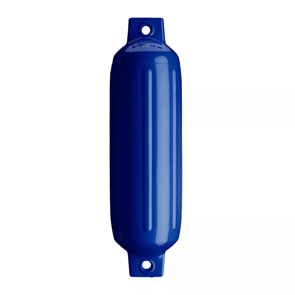 Polyform G-1 Twin Eye Fender 3.5" x 12.8" - Cobalt Blue