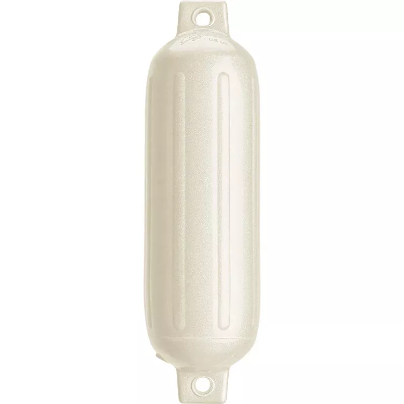 Polyform G-3 Twin Eye Fender 5.5" x 19" - Metallic White [G-3 METALLIC WHITE]