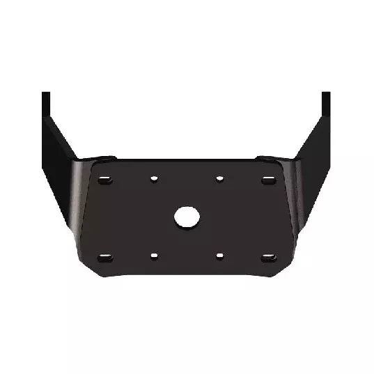 Power-Pole Pontoon Mount - 14.5-16" Riser - Black [PK-P-14516-BK]