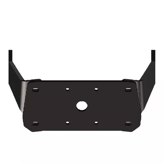 Power-Pole Pontoon Mount - 17.5-19" Riser - Black [PK-P-17519-BK]