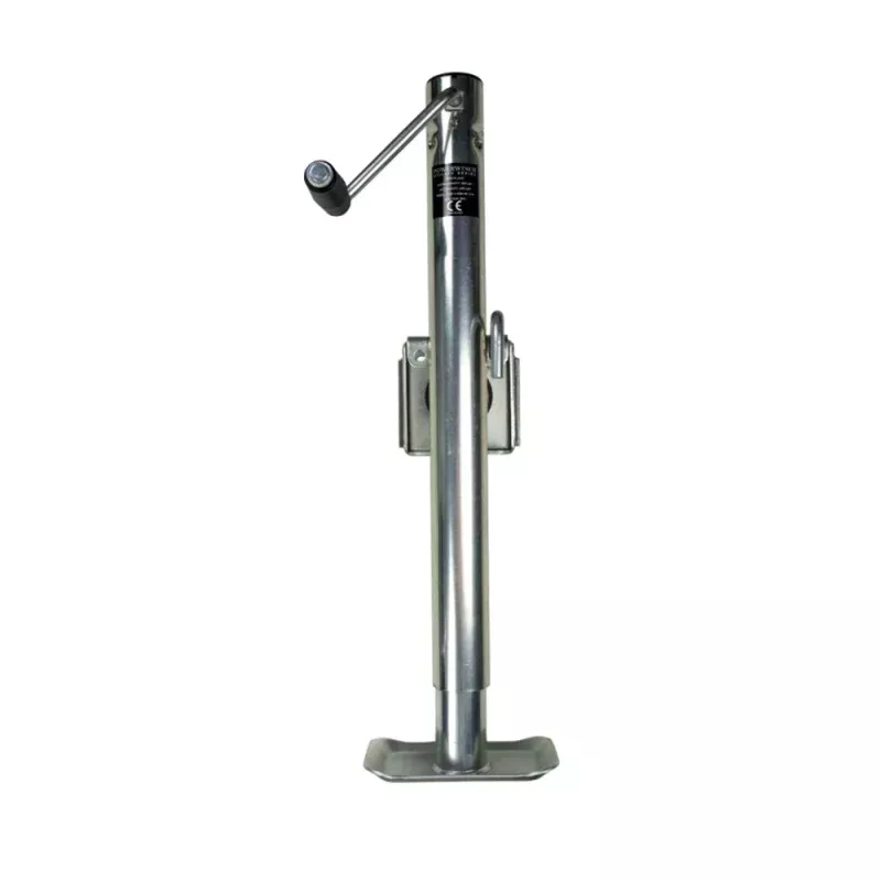 Powerwinch Utility Series Jack - 2500lb, Weld-On, Flat Plate, Zinc [21500-J-2500-WF-Z-R]