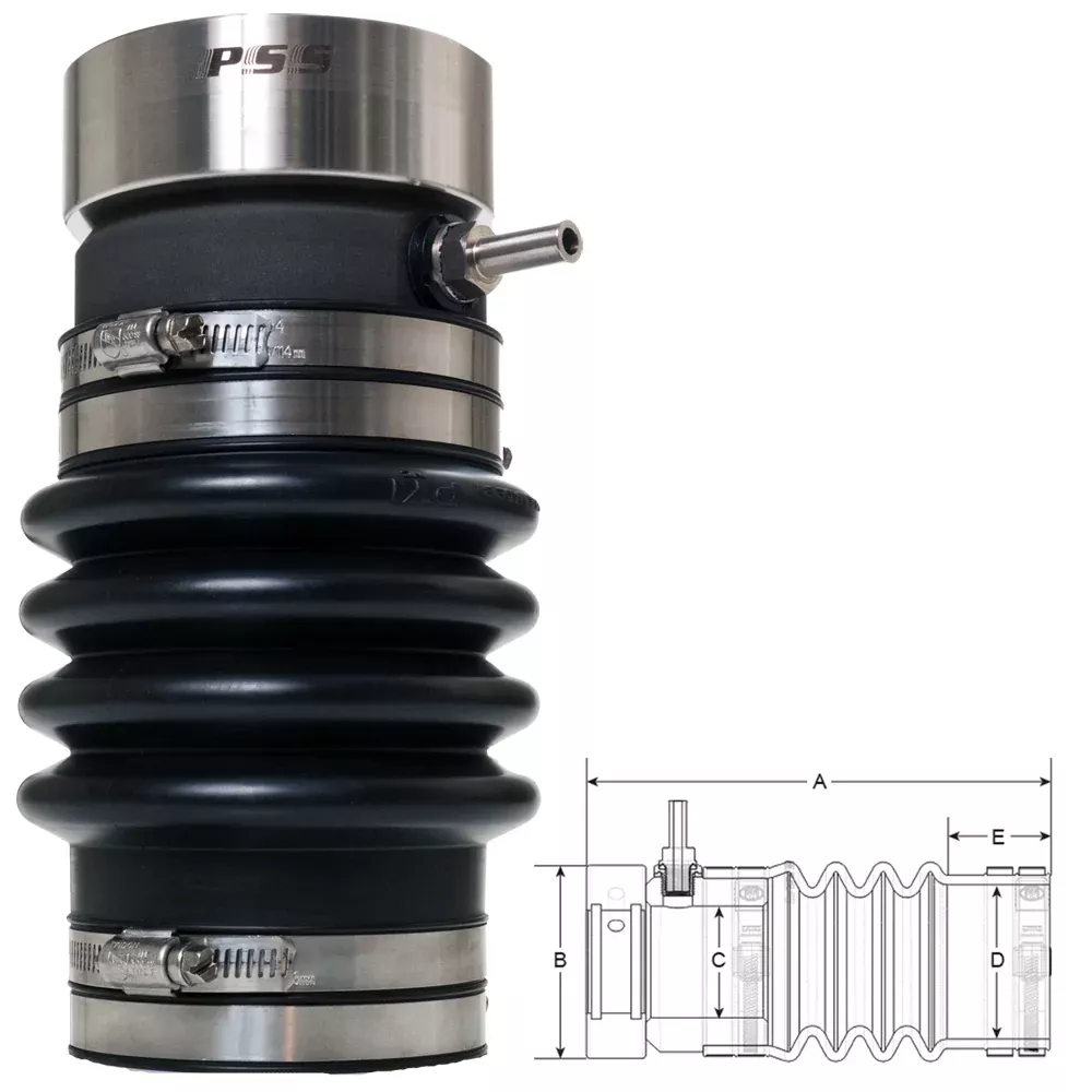 PSS Shaft Seal 1-1/4" Shaft 2-1/4" Tube