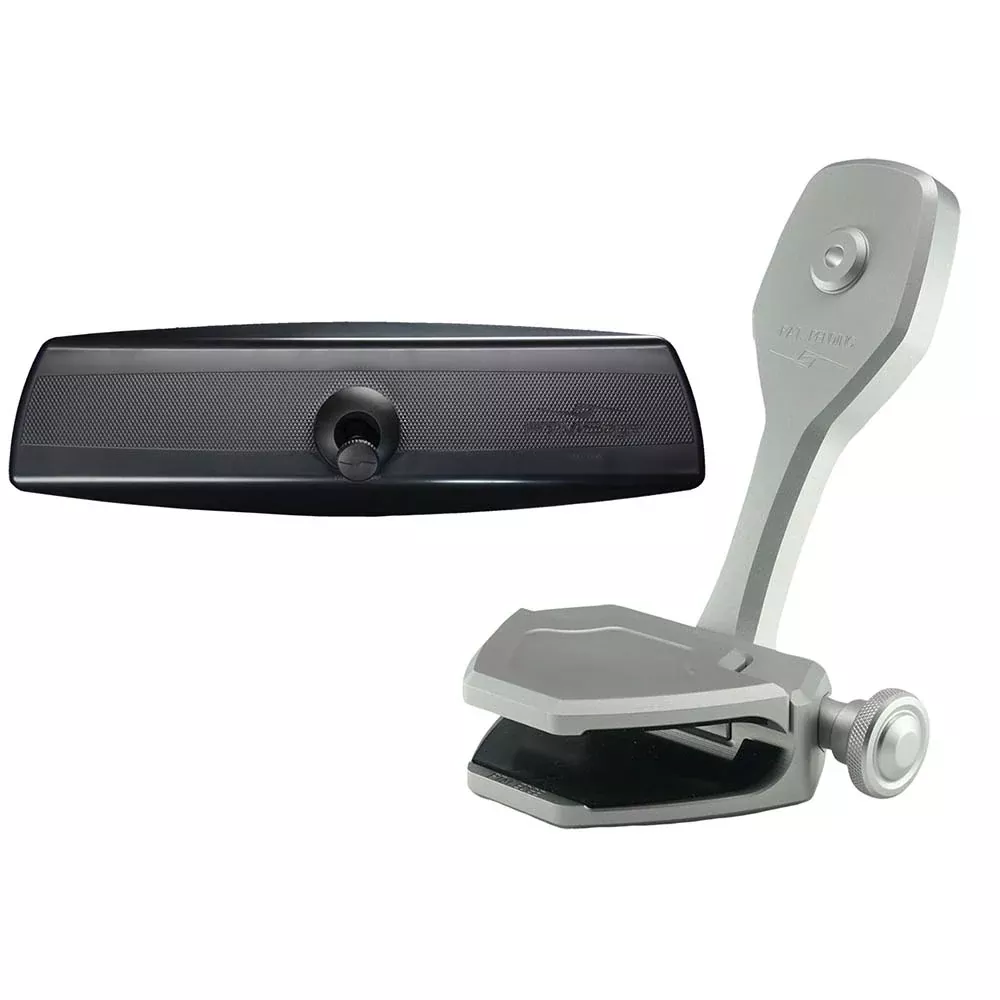 PTM Watersports Mirror/Bracket Kit w/VR-140 PRO MirrorZXR-300 (Silver) [P12848-2300TEBCL]
