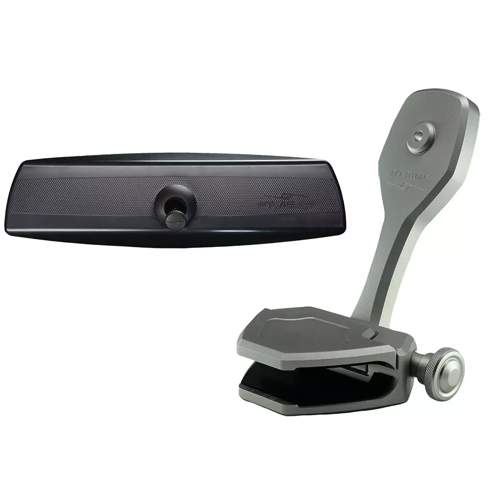 PTM Watersports Mirror/Bracket Kit w/VR-140 PRO MirrorZXR-300 (Titanium Grey) [P12848-2300TEBGR]