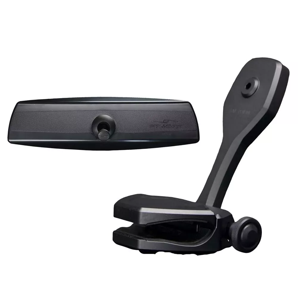 PTM Watersports Mirror/Bracket Kit with VR-140 PRO MirrorZXR-320 (Black) [P12848-2320TEBBK]