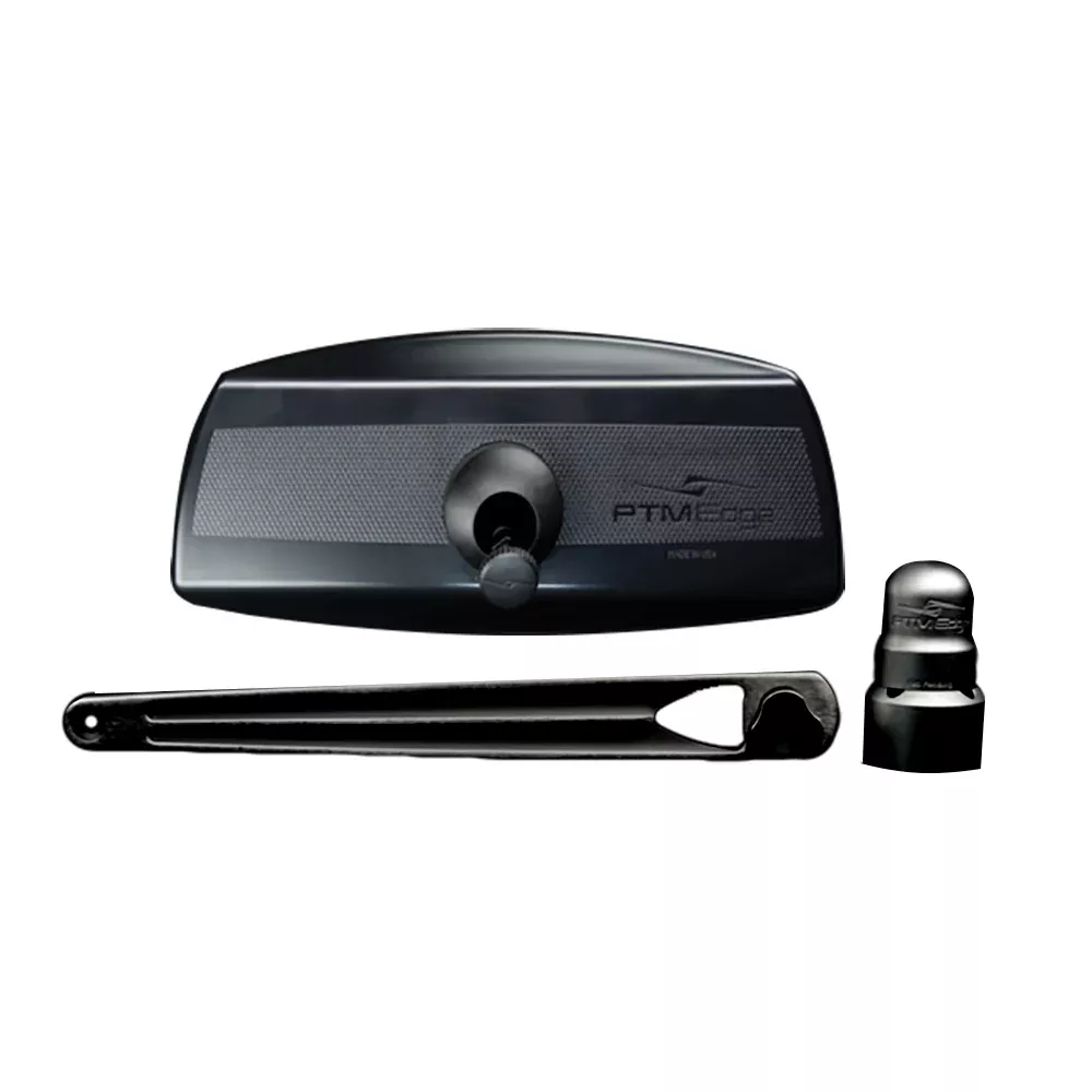PTM Watersports UCX-17 PRO Pontoon Mirror/Bracket Kit - Black [P13157-170TEBBK]