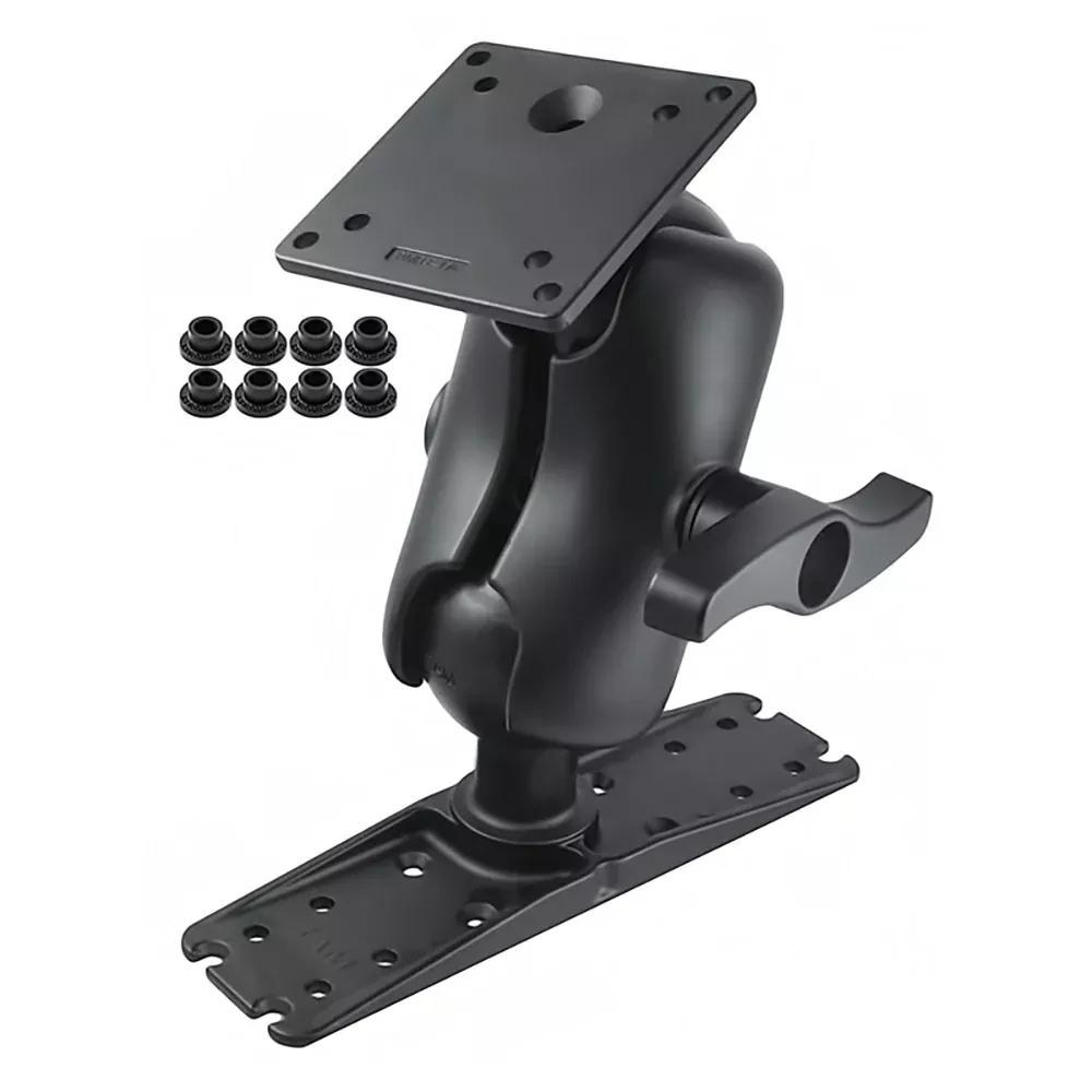 RAM Mount RAM Ball Mount w/100x100mm VESA PlateLarge Electronics Plate [RAM-E-111U-D-246]