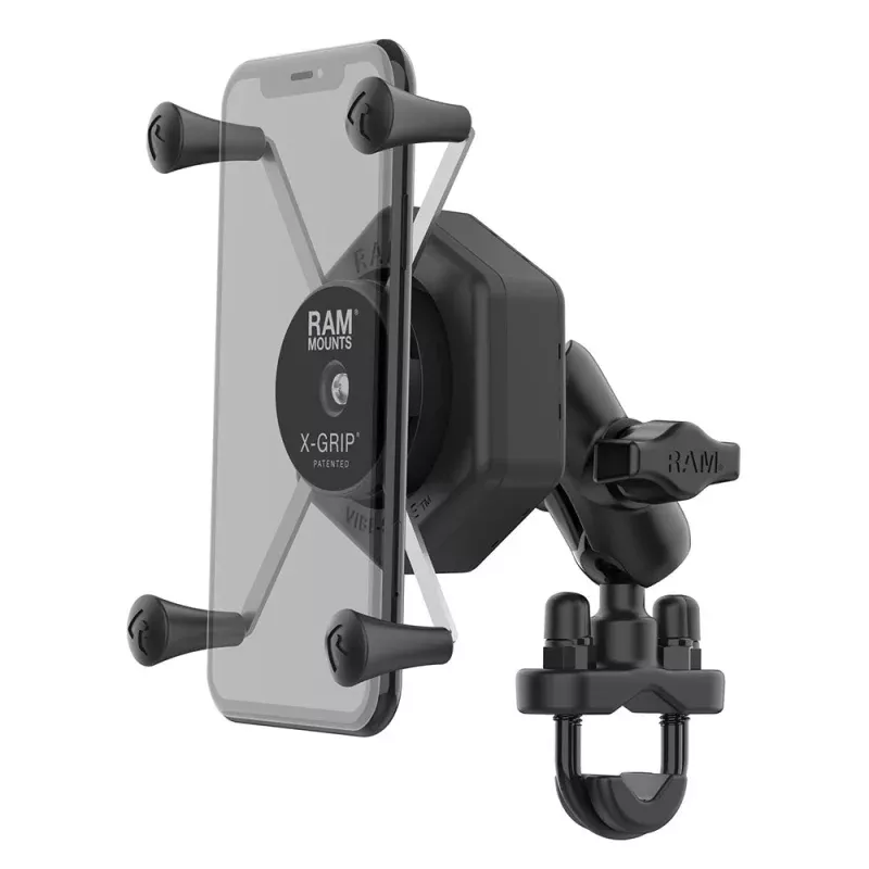 RAM Mount RAM X-Grip Large Phone Mount w/Vibe-SafeU-Bolt Base - Short [RAM-B-149Z-A-UN10-462]