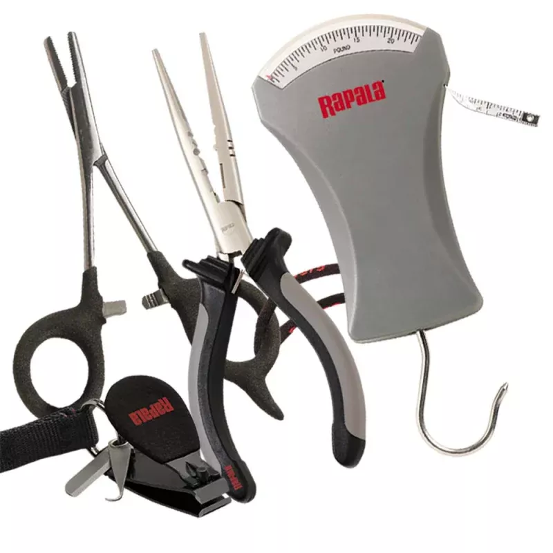 Rapala Combo Pack - Pliers, Forceps, ScaleClipper [RTC-6PFSC]