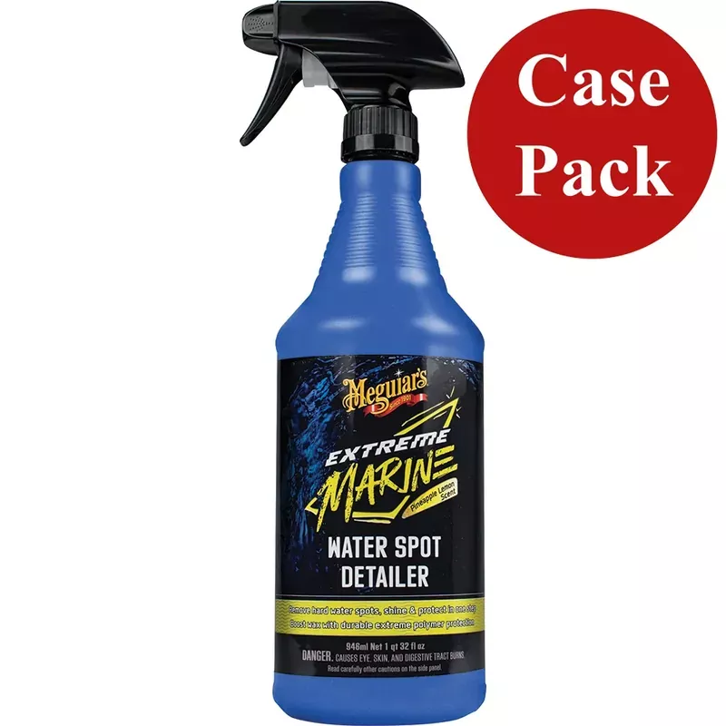 Same Day Shipping Meguiar‘s Extreme Marine – Water Spot Detailer – *Case of 6*