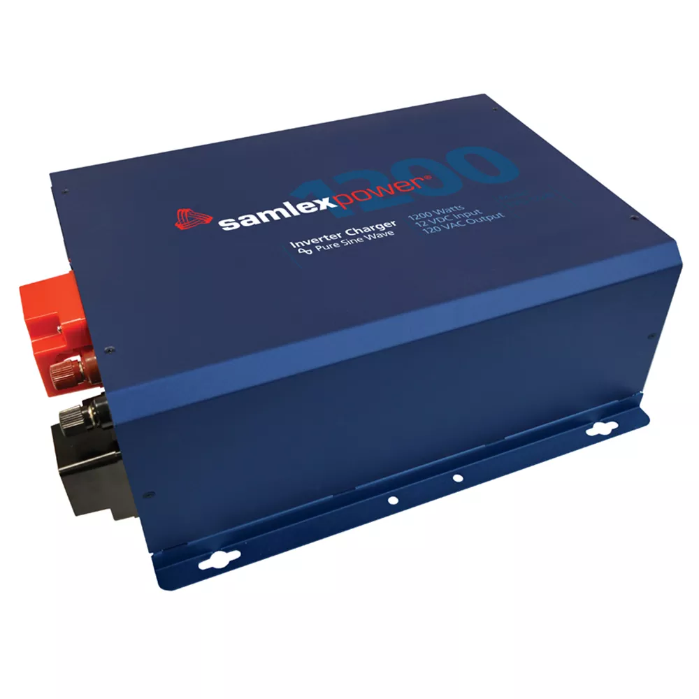 Samlex Evolution F Series 1200W, 120V Pure Sine Wave Inverter/Charger w/24V Input40 Amp Charger