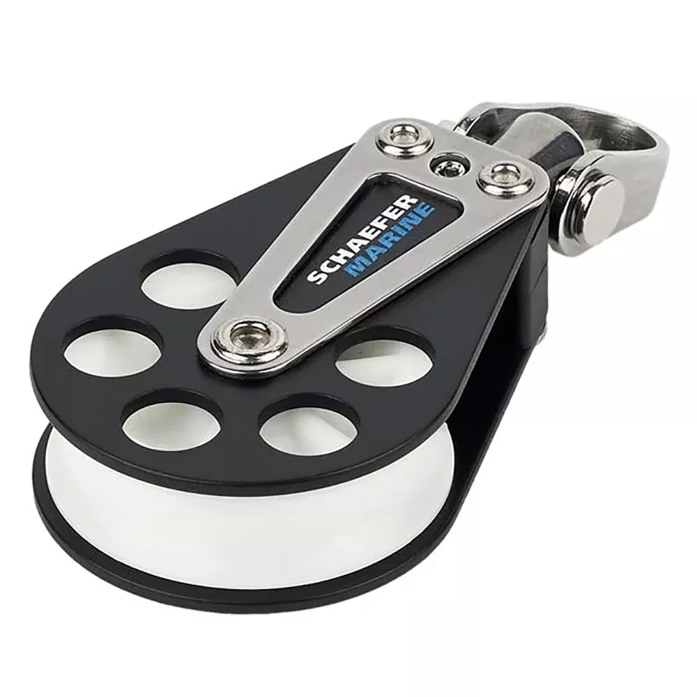 Schaefer Single Aluminum Block – 51mm Sheave [504-05]