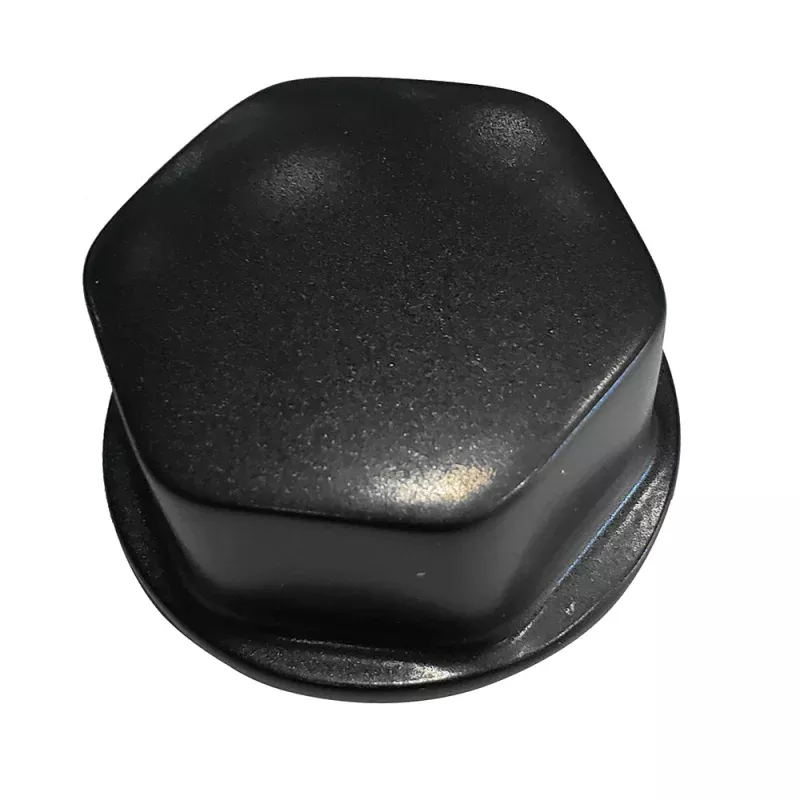 Schmitt Marine Faux Center Nut Black w/1/2"5/8" M12 Base f/Cast Steering Wheels [CAP030B]