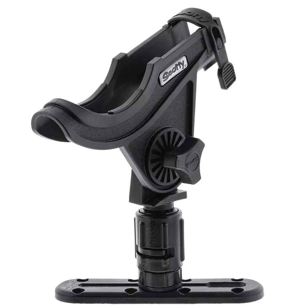 Scotty 282 Baitcaster Rod HolderTrack Combo w /Gearhead & 4