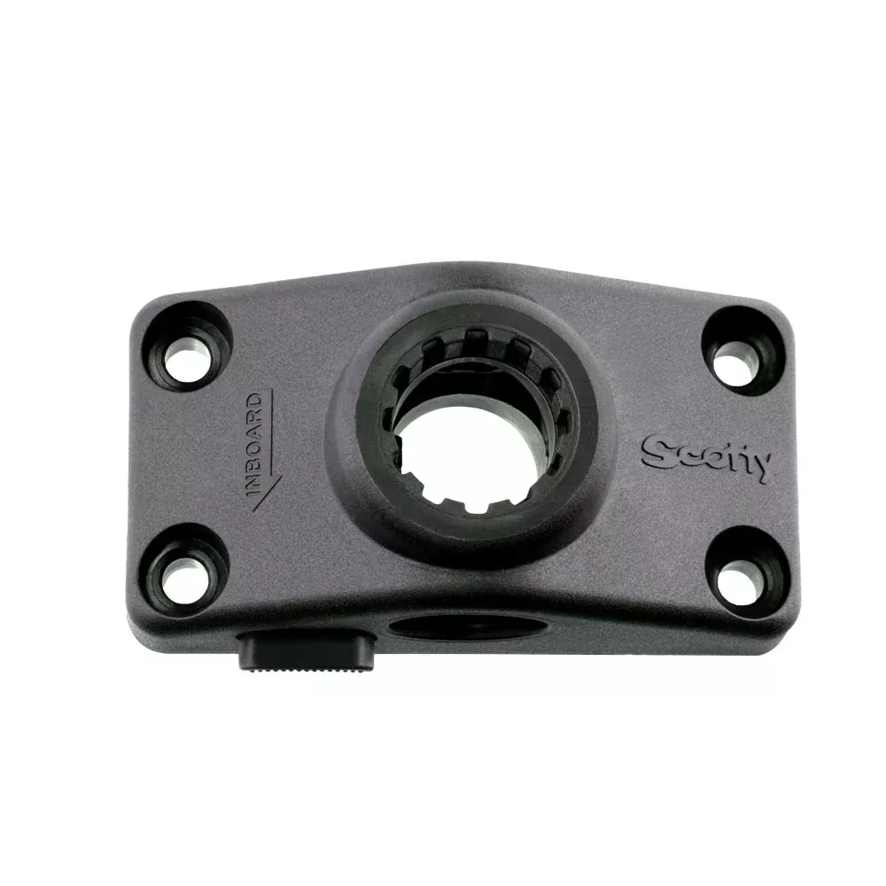 Scotty INC. Side/Deck Mnting BRKT Locking BLK [0241L-BK]