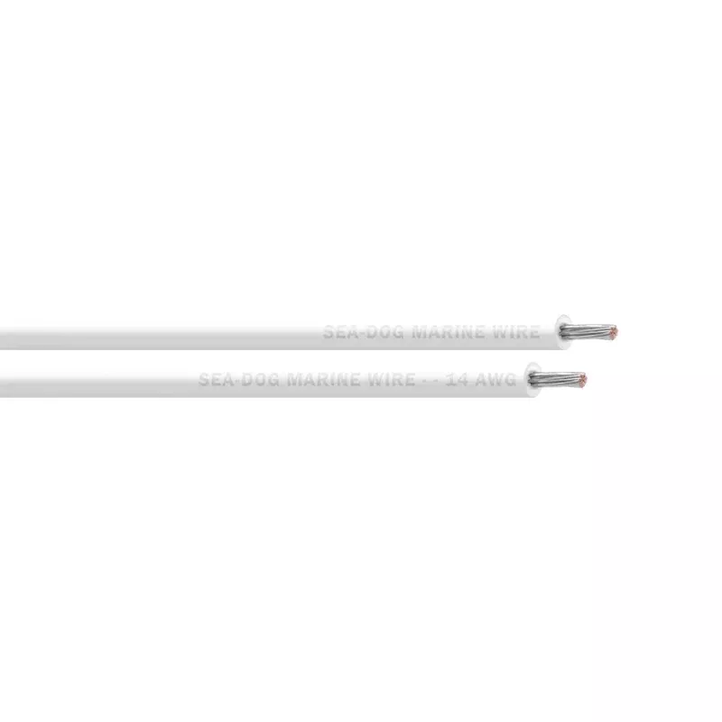Sea-Dog 14 AWG White Primary Wire - 1000' [8014059]