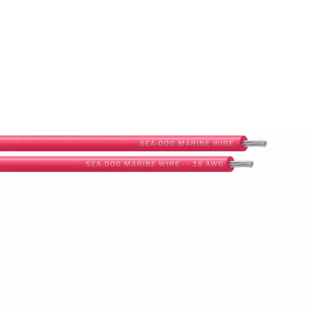 Sea-Dog 18 AWG Pink Primary Wire - 250' [8018094]