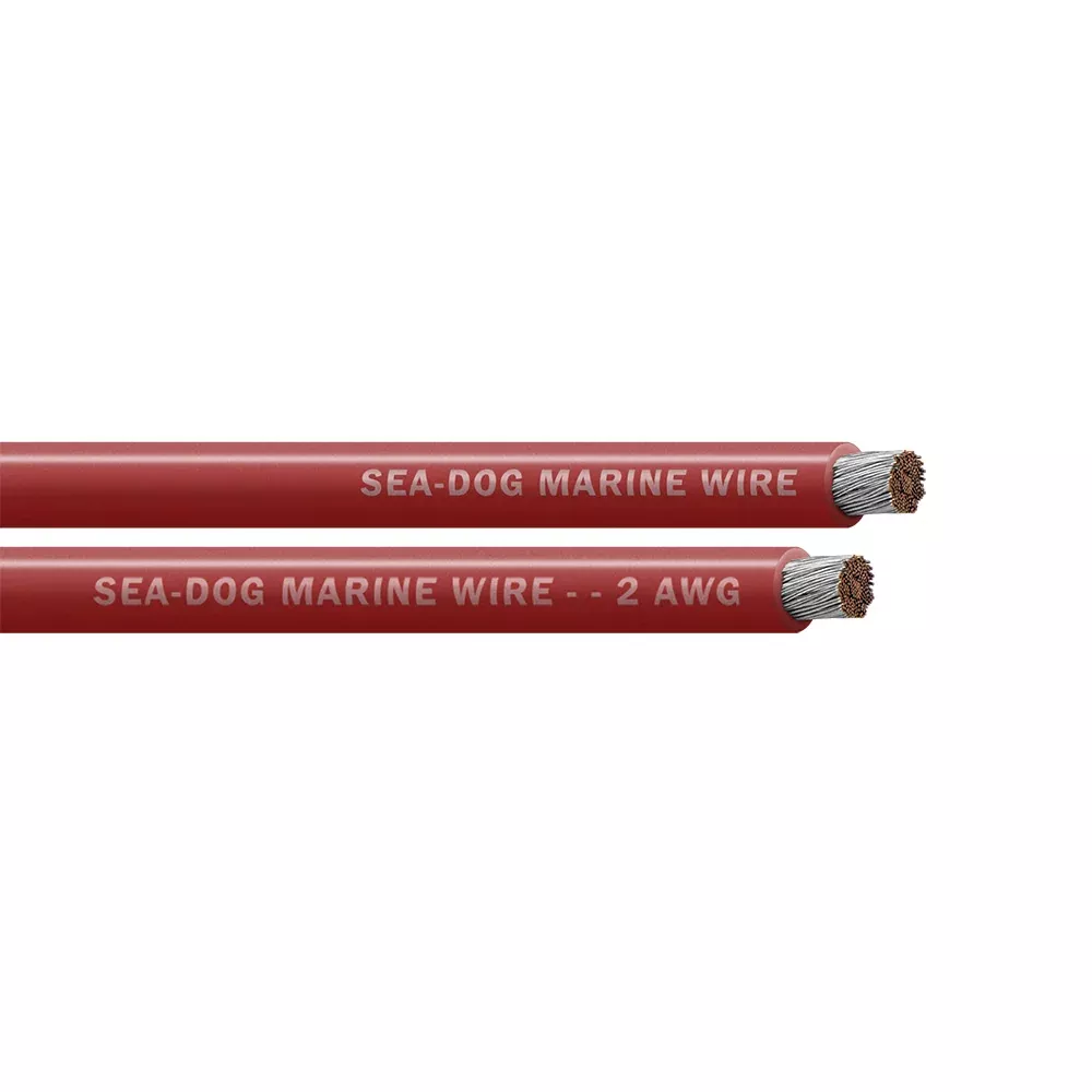 Sea-Dog 2 AWG Red Battery Cable - 250' [8002024]