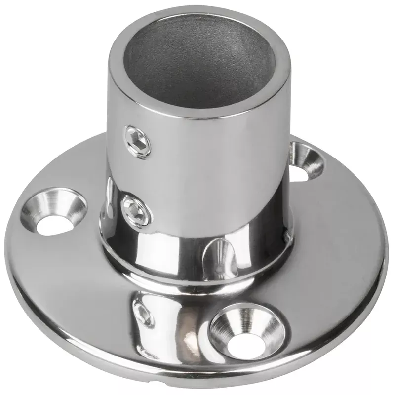 Sea-Dog Rail Base Fitting 2-3/4″ Round Base 90 316 Stainless Steel – 1″ OD [280901-1] Special Discount