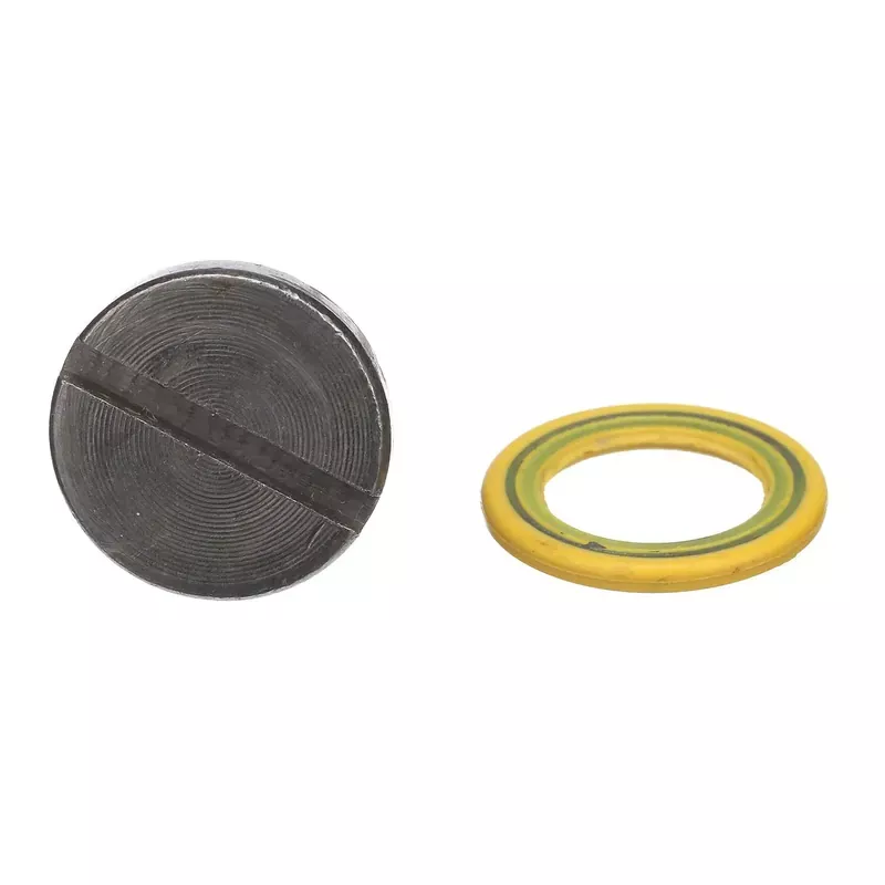 Seasonal Sale Quicksilver 8M0058389 Lower Unit Gear Lube Drain and Fill Hole Screw & Seal, Magnetic