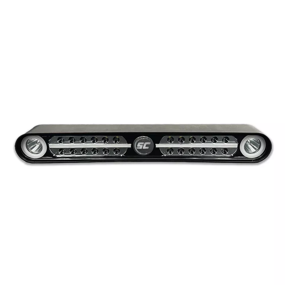 Shadow-Caster Eagle Ray LED Light Bar - Black HousingDual Optics