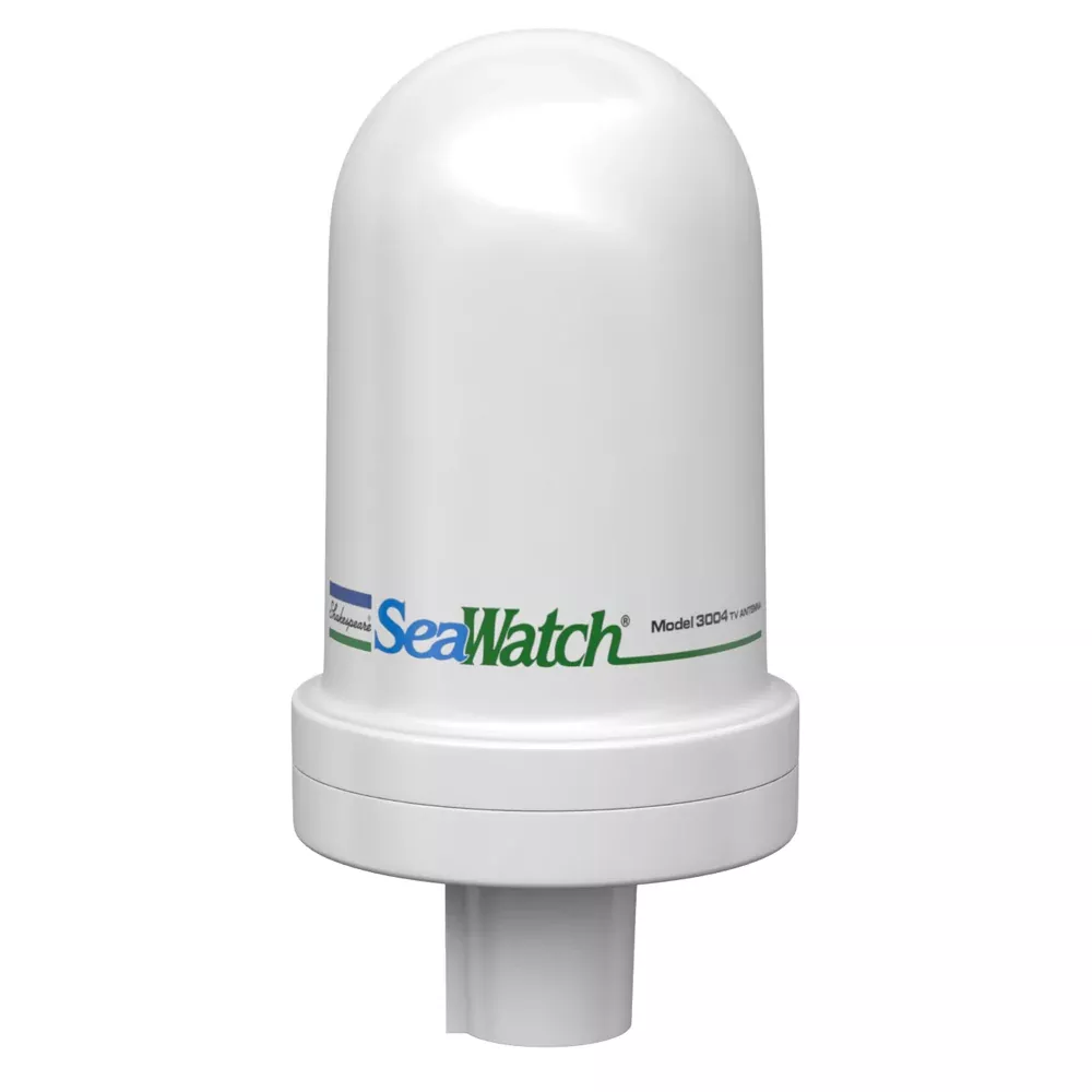 Shakespeare SeaWatch 4" Marine TV Antenna - 12VDC - 110VAC