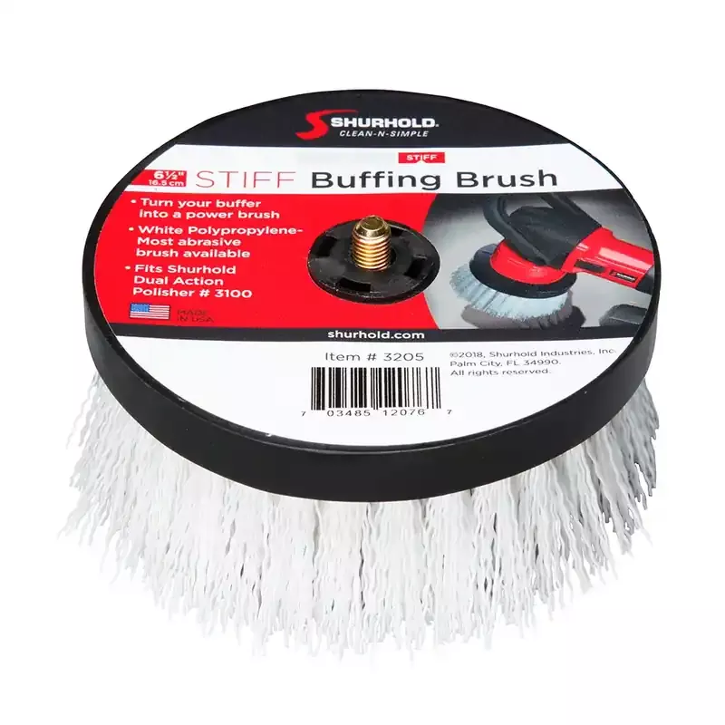 Shurhold 6-½” Stiff Brush f/Dual Action Polisher Luxury