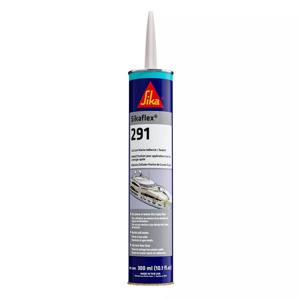 Sika Sikaflex 291 Fast Cure AdhesiveSealant 10.3oz(300ml) Cartridge - Black